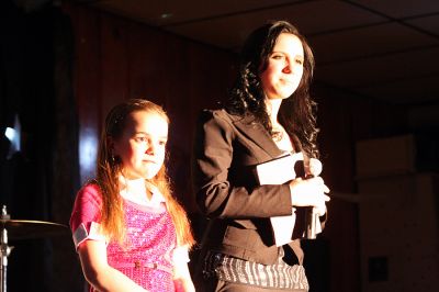 Idol Worship
Mattapoisett's Knights of Columbus Hall was the tri-town's version of the Kodak Theater on Saturday evening, March 7 as it hosted the second annual Magic of Music Idol 2009 talent contest. (Photo by Robert Chiarito)
