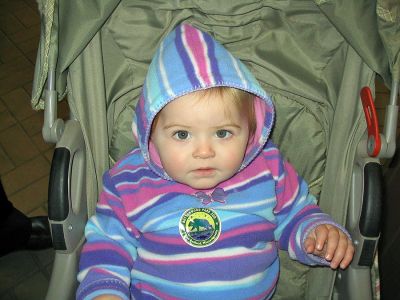 One in a Million
One-year-old Madison Gallant of Marion was recently the millionth visitor to Buttonwood Park Zoo in New Bedford since the zoos re-opening in August of 2000. Madison was accompanied by her mother, Kate Ostneberg, who was the millionth and one visitor to the zoo. Kate and Madison received a free zoo membership, a $100 shopping spree at the North Woods Gift Store, a train ride around the zoo, and lunch at the Bears Den Caf.
