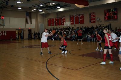 March Madness Junior
ORR Junior High Vice Principal Jim Gabois coached his team of students during March Madness Jr. which was held recently at the junior high school. (Photo by Adam Silva)
