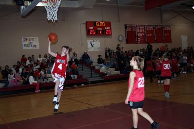 March Madness Junior
ORR Junior High Vice Principal Jim Gabois coached his team of students during March Madness Jr. which was held recently at the junior high school. (Photo by Adam Silva)
