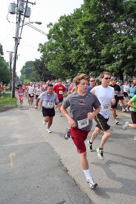 Marion 5K
More than 300 runners came out for the Twelfth Annual Marion Village 5K Road Race on Saturday morning, June 28 race. (Photo by Robert Chiarito).
