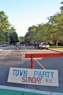 Rock Around the Block
Marion held their Annual Town Block Party on Sunday, August 31 in the street in front of the Marion Town House. The well-attended event featuring food, fun and frolic, along with dancing courtesy of DJ Roger Chartier. (Photo by Robert Chiarito).
