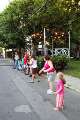 Rock Around the Block
Marion held their Annual Town Block Party on Sunday, August 31 in the street in front of the Marion Town House. The well-attended event featuring food, fun and frolic, along with dancing courtesy of DJ Roger Chartier. (Photo by Robert Chiarito).
