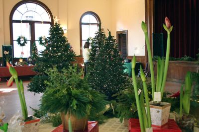 Garden Boutique
Members of the Marion Garden Club held their annual "Christmas at the Cottage" Holiday Boutique for the first time this year inside the comforts of the Marion Music Hall on Saturday, December 13. (Photo by Robert Chiarito).
