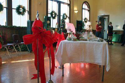 Garden Boutique
Members of the Marion Garden Club held their annual "Christmas at the Cottage" Holiday Boutique for the first time this year inside the comforts of the Marion Music Hall on Saturday, December 13. (Photo by Robert Chiarito).
