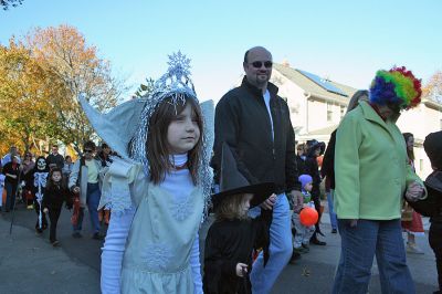 Marion Halloween Parade 2008
The good witches of the Marion Art Center once again led a parade of little ghouls and goblins through the streets of Marion Village on October 31. (Photo by Robert Chiarito).
