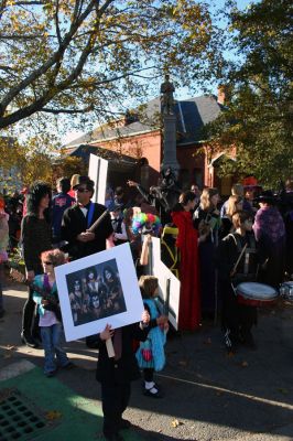 Marion Halloween Parade 2008
The good witches of the Marion Art Center once again led a parade of little ghouls and goblins through the streets of Marion Village on October 31. (Photo by Robert Chiarito).
