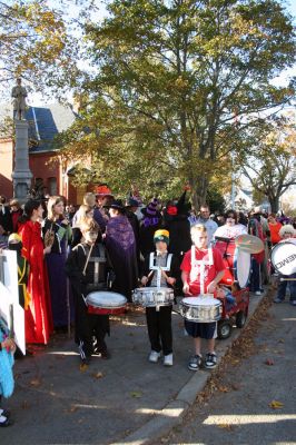 Marion Halloween Parade 2008
The good witches of the Marion Art Center once again led a parade of little ghouls and goblins through the streets of Marion Village on October 31. (Photo by Robert Chiarito).
