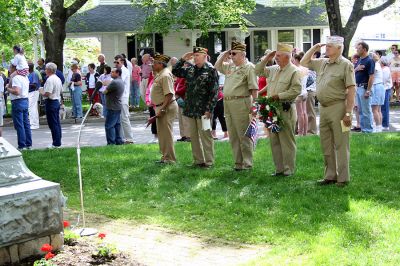 Marion Remembers
The Town of Marion paid tribute to our armed forces, both past and present, with their annual Memorial Day Parade and Observance held on Monday morning, May 26, 2008. (Photo by Robert Chiarito).
