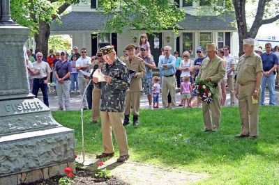 Marion Remembers
The Town of Marion paid tribute to our armed forces, both past and present, with their annual Memorial Day Parade and Observance held on Monday morning, May 26, 2008. (Photo by Robert Chiarito).
