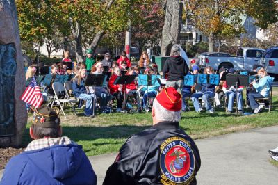 Marion Veterans Day 2007
Veterans Day Ceremonies held on Sunday, November 11, 2007 at Veterans Memorial Park (Old Landing) in Marion, MA. (Photo by Robert Chiarito).
