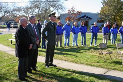 Marion Veterans Day 2007
Veterans Day Ceremonies held on Sunday, November 11, 2007 at Veterans Memorial Park (Old Landing) in Marion, MA. (Photo by Robert Chiarito).
