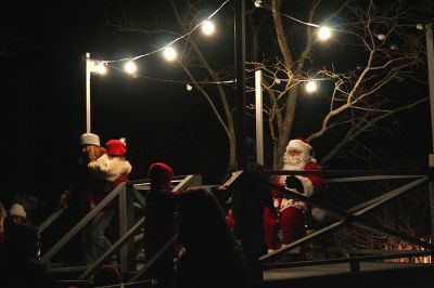 Marion Christmas Stroll 2007
Santa ended his long day in Marion by listening to what all the good boys and girls want for Christmas during Marion's Annual Christmas Village Stroll held on Sunday, December 9, 2007. (Photo by Robert Chiarito).
