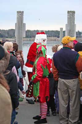 Marion Christmas Stroll 2007
Santa arrives via boat during Marion's Annual Christmas Village Stroll held on Sunday, December 9, 2007. (Photo by Robert Chiarito).
