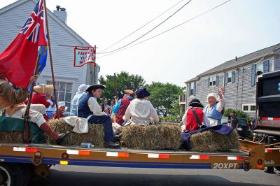 Mattapoisett Sesquicentennial Parade
Mattapoisett's 150th Celebration Parade was held on Saturday, August 4, kicking off a week filled with various events commemorating the sesquicentennial of the town's incorporation. (Photo by Kenneth J. Souza).
