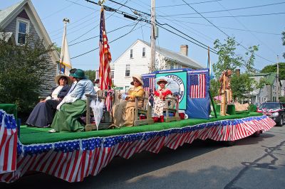 Mattapoisett Sesquicentennial Parade
Mattapoisett's 150th Celebration Parade was held on Saturday, August 4, kicking off a week filled with various events commemorating the sesquicentennial of the town's incorporation. (Photo by Robert Chiarito).
