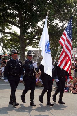 Mattapoisett Sesquicentennial Parade
Mattapoisett's 150th Celebration Parade was held on Saturday, August 4, kicking off a week filled with various events commemorating the sesquicentennial of the town's incorporation. (Photo by Kenneth J. Souza).
