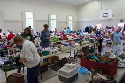 Hall Hunting
The Mattapoisett Congregational Church held their annual Rummage and White Elephant Sale on Saturday, September 29 in the church's Reynard Hall. (Photo by Robert Chiarito).


