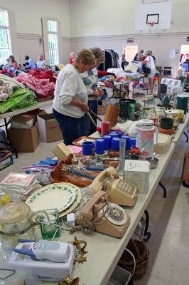 Hall Hunting
The Mattapoisett Congregational Church held their annual Rummage and White Elephant Sale on Saturday, September 29 in the church's Reynard Hall. (Photo by Robert Chiarito).


