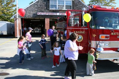 Mattapoisett Fire Open House
The Mattapoisett Fire Department had a busy weekend hosting an Open House event at their station on Saturday, October 11 in conjunction with National Fire Prevention Week. (Photo by Robert Chiarito.)


