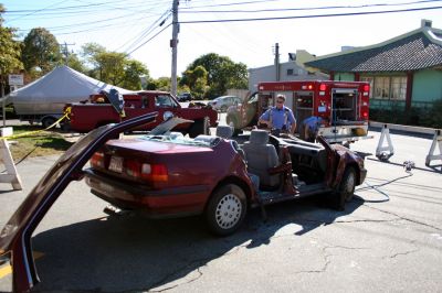 Mattapoisett Fire Open House
The Mattapoisett Fire Department had a busy weekend hosting an Open House event at their station on Saturday, October 11 in conjunction with National Fire Prevention Week. (Photo by Robert Chiarito.)


