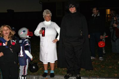 Mattapoisett Halloween Parade 2008
The Mattapoisett Police Department once again sponsored a parade of little ghouls and goblins through the streets of Mattapoisett Village on October 31. A bevy of prizes was awarded for the best costume in various categories and treats were provided to all participants. (Photo by Patricia Aleks).
