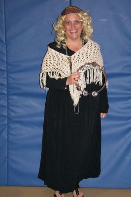 Mattapoisett Halloween Parade 2007
Third Place winner in the Adult category was Kathy Goulart as a gypsy woman. (Photo by Deborah Silva).
