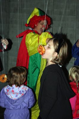 Halloween Hayride
The Mattapoisett YMCA treated families to a night of old-fashioned fun as they hosted a Halloween Hayride on Friday night, October 26 at Camp Massasoit. The event included games such as bobbing for donuts, witch hat ring toss, and pumpkin bowling. (Photo by Robert Chiarito).
