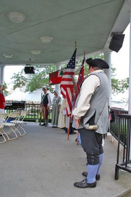 Heritage Days 2008
Opening ceremonies for the first annual Heritage Days weekend celebration in Mattapoisett. (Photo by Robert Chiarito).
