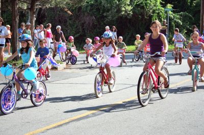 Heritage Days 2008
Participants in the Bicycle and Doll Carriage Parade held as part of the 2008 Heritage Days celebration weekend. (Photo by Robert Chiarito).
