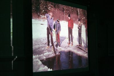 Cool Chat
The Mattapoisett Historical Society presented a program on the history of Ice Harvesting on Sunday, February 10. (Photo by Robert Chiarito).


