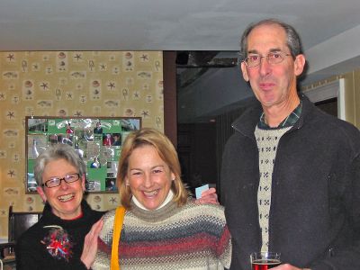 Library Night III
Mattapoisett Library patrons and supporters mingle during the Third Annual Library Night benefit held at the Kinsale Inn in Mattapoisett on Monday, January 22. In addition to great music, the event featured the Inns shepherds pie, corned beef, beer, wine, and ale. An estimated 168 tickets were sold for the event which raised over $2,000 for the Librarys Building Fund. (Photo by Nancy MacKenzie).
