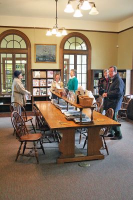 Turn the Page
The newly-renovated and expanded Mattapoisett Free Public Library held a formal Open House on Saturday, March 15 during which some 100 residents were given an opportunity to tour and see the towns new facility. A follow-up grand opening and rededication ceremony is also planned for later this year to coincide with the Fifth Annual Library Day event when the towns many summer residents return on Tuesday, July 15. (Photo by Robert Chiarito).
