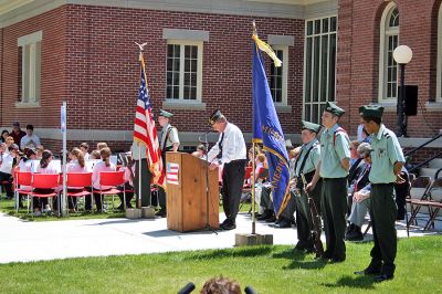 Mattapoisett Remembers
The Town of Mattapoisett paid tribute to our armed forces, both past and present, with their annual Memorial Day Parade and Observance held on Monday afternoon, May 26, 2008. (Photo by Kenneth J. Souza).
