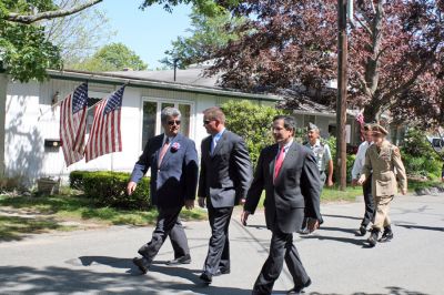 Mattapoisett Remembers
The Town of Mattapoisett paid tribute to our armed forces, both past and present, with their annual Memorial Day Parade and Observance held on Monday afternoon, May 26, 2008. (Photo by Kenneth J. Souza).
