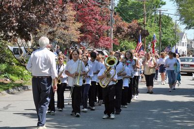 Mattapoisett Remembers
The Town of Mattapoisett paid tribute to our armed forces, both past and present, with their annual Memorial Day Parade and Observance held on Monday afternoon, May 26, 2008. (Photo by Kenneth J. Souza).
