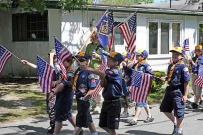 Mattapoisett Remembers
The Town of Mattapoisett paid tribute to our armed forces, both past and present, with their annual Memorial Day Parade and Observance held on Monday afternoon, May 26, 2008. (Photo by Kenneth J. Souza).
