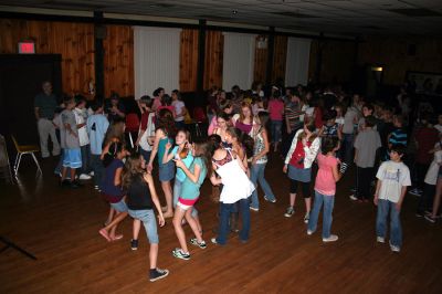 Teen Dance Benefit
Fund-raising dances to benefit South Coast Aquatics (SCA) have been held at the Knights of Columbus Hall on Route 6 in Mattapoisett. This dance held on Friday, November 7 drew over 200 students in Grades 6, 7 and 8. (Photo by Robert Chiarito).
