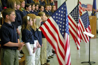 Vet Appreciation
Veterans Day Ceremonies held at Old Hammondtown School in Mattapoisett on Monday, November 12, 2007. (Photo by Kenneth J. Souza).
