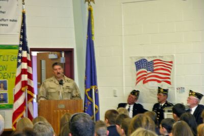 Mattapoisett Veterans Day 2007
Veterans Day Ceremonies held at Old Hammondtown School in Mattapoisett on Monday, November 12, 2007. (Photo by Kenneth J. Souza).
