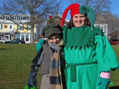 Mattapoisett Holiday Village Stroll 2006
The Town of Mattapoisett celebrated their first annual Holiday Village Stroll on Saturday, December 2 at various venues in and around Shipyard Park. The event included a visit from Santa Claus, Mrs. Claus, and friends, along with the traditional town tree lighting ceremony. (Photo by Robert Chiarito).
