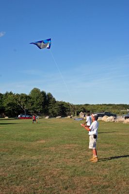 Family Picnic at Ned's Point
Friends and families gathered together in Veterans Memorial Park at Ned's Point in Mattapoisett on Sunday night, August 5 for an old-fashioned family picnic as part of the town's 150th Celebration Week. (Photo by Robert Chiarito).
