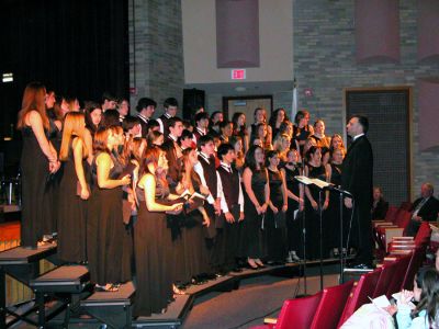 ORR Holiday Concert 2006
Members of the ORR Chorus performed during Old Rochester Regional High School's 2006 Holiday Concert held in the ORR High School Auditorium. (Photo by Robert Chiarito).
