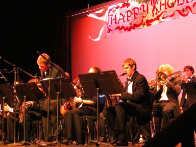 ORR Holiday Concert 2006
Members of the ORR Jazz Band performed during Old Rochester Regional High School's 2006 Holiday Concert held in the ORR High School Auditorium. (Photo by Robert Chiarito).
