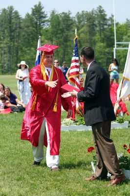 ORR 2008 Graduation
Scenes from Old Rochester Regional High School's Commencement Exercises held on Saturday, June 7, 2008. (Photo by Robert Chiarito).
