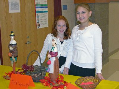 ORR Senior Thanksgiving 2006
Members of the eighth grade class at Old Rochester Regional Junior High School held their sixteenth annual Thanksgiving Banquet for tri-town senior citizens on Sunday, November 19. With help from the schools faculty and volunteers from the schools food services department, the students offered a homemade Thanksgiving meal to over 300 seniors from Mattapoisett, Marion and Rochester with free tickets distributed through the towns Councils on Aging. (Photo by Robert Chiarito).
