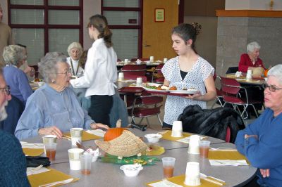 ORR Thanksgiving Dinner
The annual Thanksgiving Dinner for Tri-Town Seniors served at Old Rochester Regional Junior High School on Sunday, November 18, 2007. (Photo by Kenneth J. Souza).
