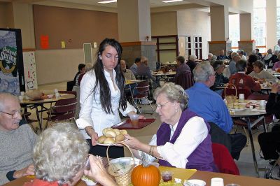 ORR Thanksgiving Dinner
The annual Thanksgiving Dinner for Tri-Town Seniors served at Old Rochester Regional Junior High School on Sunday, November 18, 2007. (Photo by Kenneth J. Souza).
