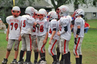 Pee-Wee Football
Old Rochester Youth Footballs (ORYF) Pee Wee team beat Fairhaven, 14-0, on Sunday, September 28 and they are now 3-1-1. (Photo by Robert Chiarito.)

