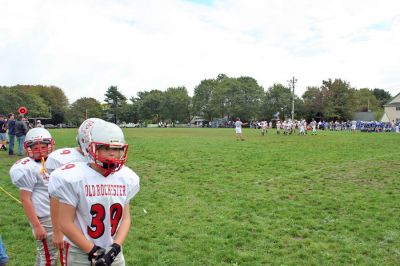 Pee-Wee Football
Old Rochester Youth Footballs (ORYF) Pee Wee team beat Fairhaven, 14-0, on Sunday, September 28 and they are now 3-1-1. (Photo by Robert Chiarito.)


